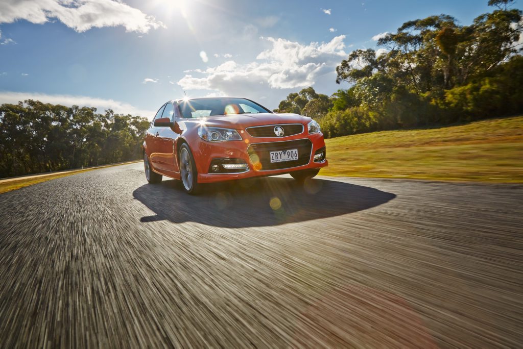 The new Holden SS Commodore. The new Holden SS Commodore.
